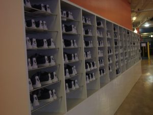 casier chaussure fait sur mesure bowling